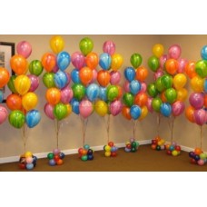 One Balloon Trees Assorted Colours